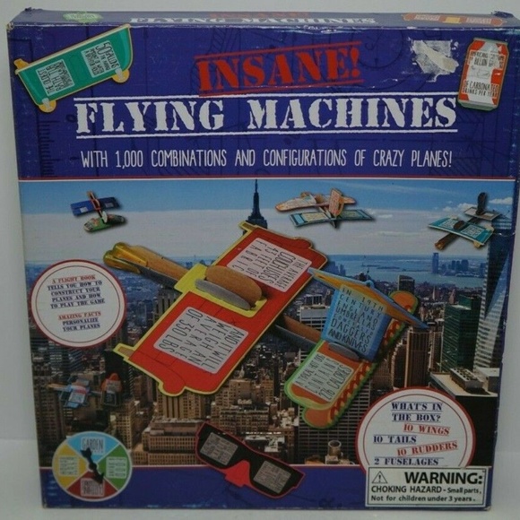 Insane Flying Machines - Parragon Inc. Ages 8+ New - Picture 2 of 5